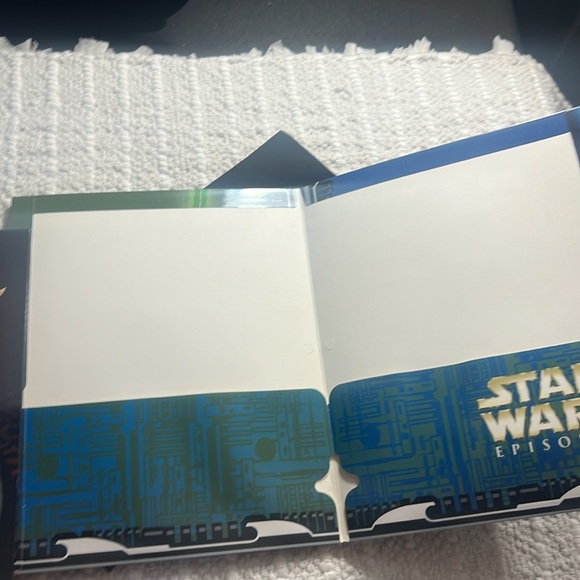 Vintage Star Wars Episode 1 Darth Maul & JEDI Printed Pockets Folder Set Of 2 - Picture 7 of 7